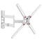 Barkan Full Motion TV Wall Mount 13 - 65 inch Patented White 3400W - alternate 1